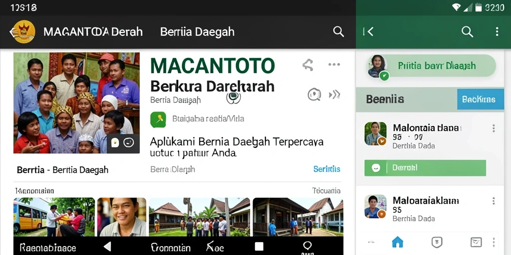 Tampilan aplikasi MACANTOTO yang menarik dan fungsional.